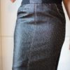 Leatherette skirt CO-1016